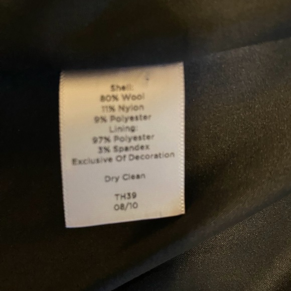 Vintage Ladies Talbots Black sparkly Boucle jacket **non smoking home**. NWOT - Picture 5 of 11